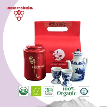 Tim Trà Phúc Bồn Tử (Hộp Tròn)